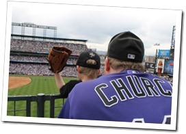Ethan’s First Rockies Game