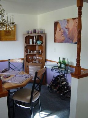 The completed dining room in our house