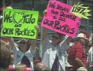 Lauren and Cora on TV in Cincinnati