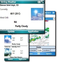 Stirling Weather Updated