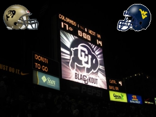 Buffs Blackout West Virginia!